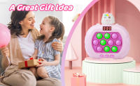 Consola De Juego Electrónica Pop 999 Con Pantalla LED Juguete Antiestrés Para Adultos Y Niños Fidget Toy Para Navidad - details 5