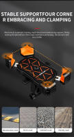 Soporte de Móvil para Bicicleta y Moto Premium Universal - 360° Rotación y Protección Antichoque - Compatible con iPhone y Otros 4.7-6.8" Móvil - Color Naranja y Negro - details 2