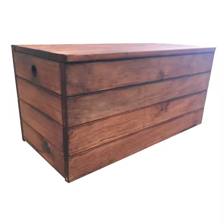 Vidahuerto Baúl de Madera Tratada Autoclave para Exterior - 1