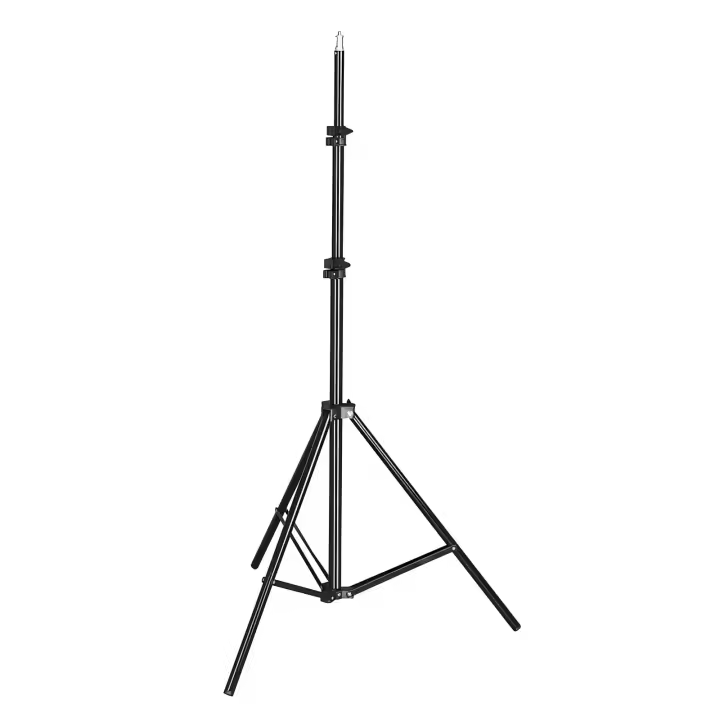 LUTTO Tripode telescopico de hasta  160 cm, para Aro de luz, Microfono, Camara de fotos, Telefono movil, Foco de luz, Flash, difusor, etc.. - 1