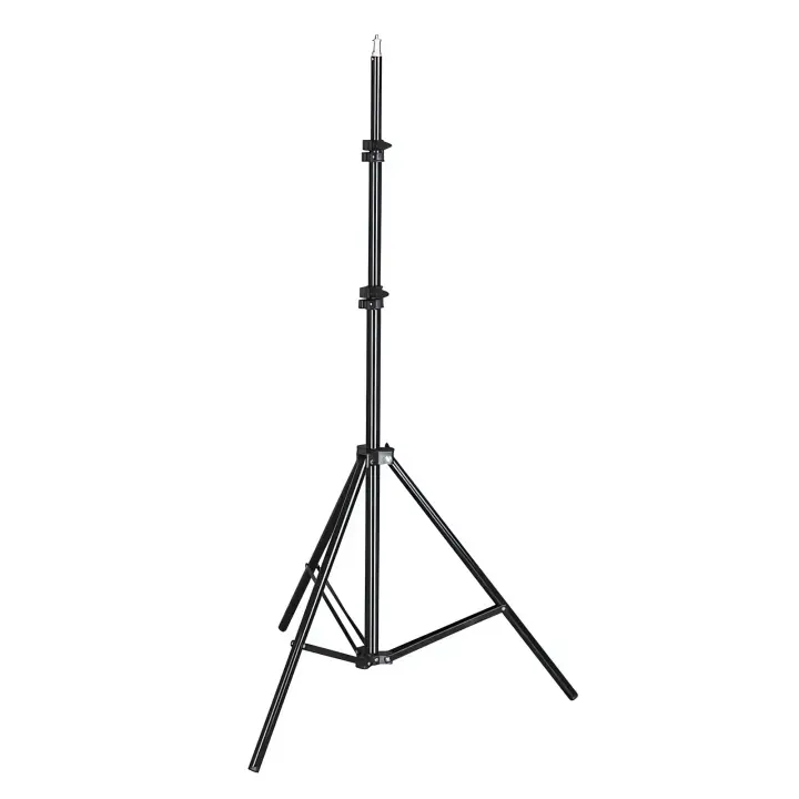 LUTTO Tripode telescopico de hasta  160 cm, para Aro de luz, Microfono, Camara de fotos, Telefono movil, Foco de luz, Flash, difusor, etc.. - 1