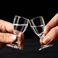 Juego De 12 Vasos Pequeños Para Vino Y Licor Cristal Transparente Diseño Retro Y Creativo Copas De Bebida Mini Para Fiestas Y Bar - details 4