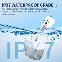 Irrigador Bucal Portatil, Irrigador Dental con 8 Boquillas 4 Modos,USB Recargable IPX7 Impermeable Irrigadores Bucales 320ML Para Limpiar en Profundidad,Para el Hogar y los Viajes - details 4
