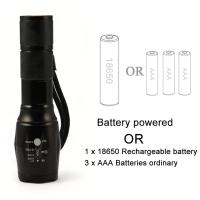 Linterna LED Recargable Potente Torcha Brillante Ultra T6 Con Zoom Para Camping Al Aire Libre Luz De Exterior Lámpara Torcha LED - details 11