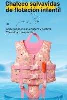 Chaleco Salvavidas Infantil Seguro - Aprendizaje Natación | Verano Piscina Playa | Cómodo, Resistente, Dibujos Animados - details 1