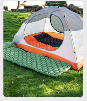 Manta De Seda Para Acampar Ultra Ligera Con Almohadilla Impermeable Individual Con Inflador De Pie De TPU - details 13