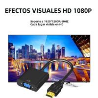 Cable Adaptador HDMI a VGA 1080P Compatible Para PC Laptop TV Box Proyector Conversor Digital Analógico Para Display - details 3