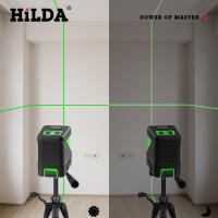 Nivel De Láser HILDA 2 Líneas Auto Nivelado Con Rayos Verdes Línea Horizontal Y Vertical Láser Inteligente Tamaño Compacto - details 3