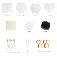 Juego De Bolas De Hierro Para Planchar Arco Iris 24 Colores 5mm 6300Pcs Set De Puzle Pixel DIY Regalos Para Cumpleaños Y Fiestas Para Niños De 3-6 Años Material EVA - details 2