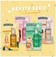 The Fruit Company Aceite Seco TROPICAL 50ml | Dry Oil Glitter | 5 Aceites Vegetales, Repara, Hidrata y Embellece - MONOI 50ml | Dry Oil Glitter | 5 Aceites Vegetales, Repara, Hidrata y Embellece - COCO 50ml | Dry Oil Glitter | - details 1
