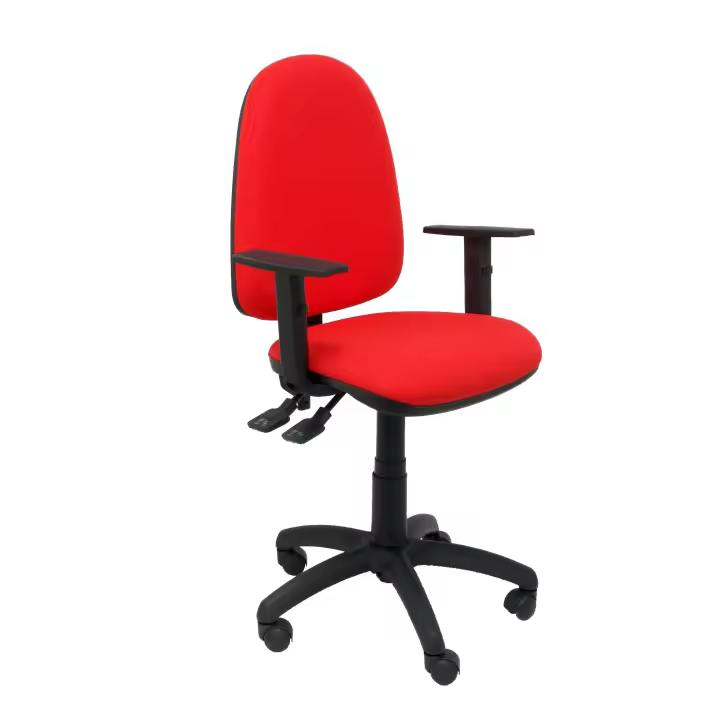 Silla de Oficina Ergonómica Piqueras Y Crespo con Brazos Regulables y Base de Poliamida de Alta Resistencia - 1
