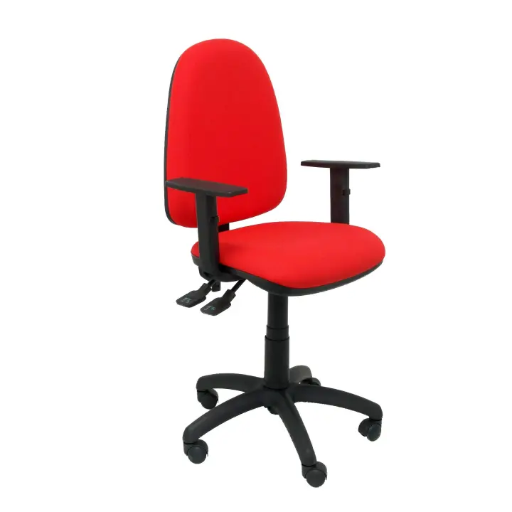 Silla de Oficina Ergonómica Piqueras Y Crespo con Brazos Regulables y Base de Poliamida de Alta Resistencia - 1