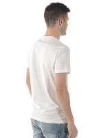 Emporio Armani EA7 Camiseta Algodón Hombre Blanco 3GPT12PJT7Z 1100 - details 1
