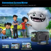 Android 11 Portable Projector, 4K, Native 1080P, 390ANSI, HY320, Visitors, Wifi6, BTpig, Cinema 1920*1080P, Prostate or Upgraded HY300 - details 7