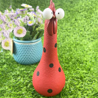 Adornos De Resina De Cerca De Gallo Con Cuello Largo Para Decoración De Jardín Y Exterior Estatuillas De Hembra Silvestre Para Escritorio Del Despacho - details 3