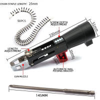 Set Automático De Tornillo Y Pistoleta De Clavos Eléctrica Recargable Para Carpintería Y Decoración Herramienta De Tornillo Self-Tapping - details 1
