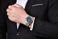 Reloj De Pulsera De Cuarzo Para Hombre PAGANI DESIGN 2024 Con Gran Flecha Lunar Y Cronógrafo Retro De Lujo Vidrio De Zafiro Resistente Al Agua Y Shock - details 6