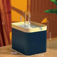 Fuente De Agua Automática Para Gatos Ultra Silenciosa Con Filtro Y Bomba Anti-Quemadura Dispensador De Agua Para Perros 1.5L Recirculación De Filtro - details 11
