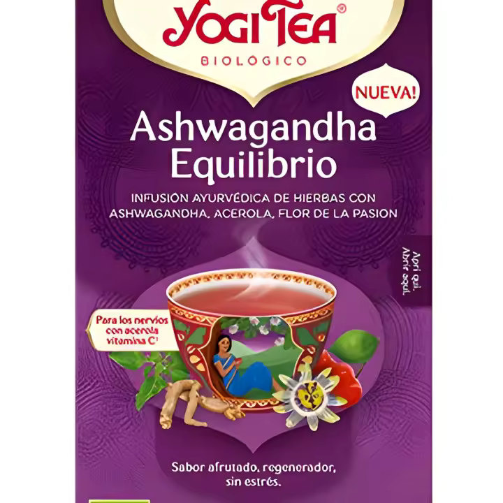 YOGI TEA ASHWAGANDHA EQUILIBRIO 17 BOLSAS - 1