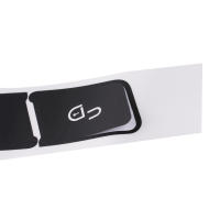 Cubierta De Botón De Bloqueo Y Desbloqueo De Puerta Para Coche Mercedes Benz Clase W204 2007-2014 W212 2010-2015 Material De Fibra De Carbono Accesorios Interiores - details 3
