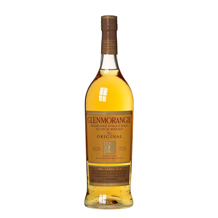 Whisky Glenmorangie 10 Años El Original - Botella 1 L - Destilado en Escocia - 40% - 1