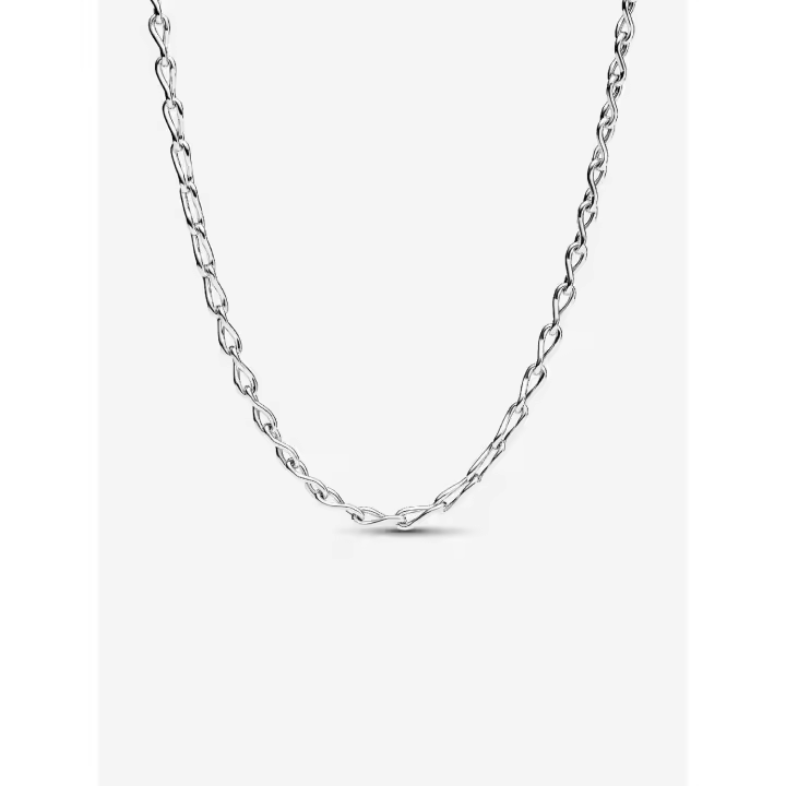 Pandora - Collar de Cadena Infinita-Plata de Lei - 1