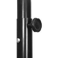 vidaXL Canasta de baloncesto policarbonato transparente 280-350 cm - details 5