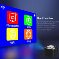 Proyector YT100 Portátil De Alta Calidad Para Exteriores Y Camping Soporta Mirroring Inalámbrico Para Teléfono Móvil Teatro En Casa Con Altavoz Integrado - details 9