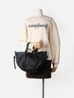 Bolso De Ala De Cuero PU Suave 2024 Nuevo Bolso De Mano De Gran Capacidad Para Mujeres Viajando Al Trabajo Con Sensación De Lujo - details 9