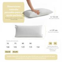 Don Algodón Almohada Núcleo 100% Viscoelástica Memory Foam Termorregulable - Funda Desenfundable Cremallera Lavable - details 4