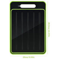 Tablero De Descongelación Milagro 4en1 Placa De Congelado Doble Cara Para Corte Y Descongelación De Carne Y Alimentos - details 0