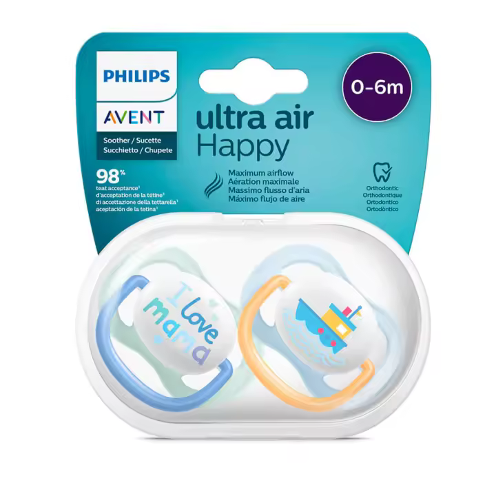 Philips Avent Chupetes Ilove Niño 0-6M - 1