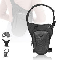 Bolsa De Pierna Para Motocicleta Impermeable Táctica De Viaje Ciclismo Bum Belt Cinturón De Hombro Para Turismo Motocross - details 23