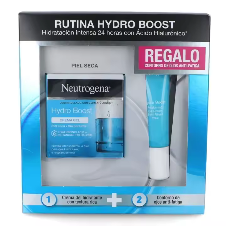 NEUTROGENA HYDRO BOOST PACK FACIAL CREMA GEL PIEL SECA 50 ML + REGALO CONTORNO DE OJOS 15 ML - 1