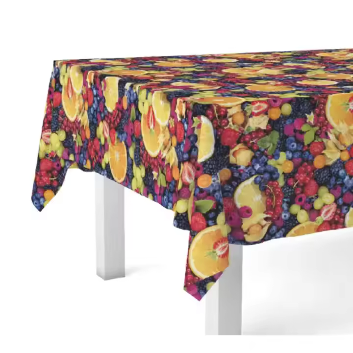 Hulehule Tex - Mantel de Hule Estampado Frutas - Impermeable Anti Manchas - FRUITTI - 1