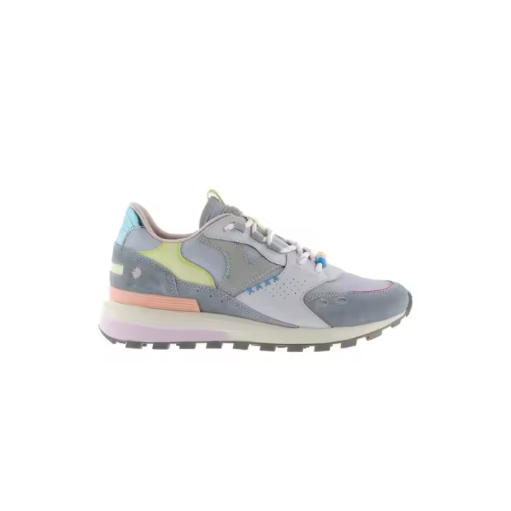 Zapatillas Victoria Luna Nylon Serraje Mujer Azul - 1