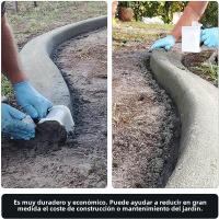 1pc Herramienta De Jardín DIY Para Modelar Tierra Y Plástico Herramienta De Fijación De Bordes De Escultura De Cemento Espátula De Molde Para Piso De Jardín - details 7