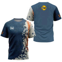 Camiseta Deportiva Estampada Para Hombres Verano Casual Cuello Redondo Manga Corta Talla Grande Cómoda Transpirable Y De Secado Rápido - details 3