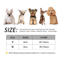 Correa De Cuero Para Perros Pequeños 4ft/5ft Collar P Chian Traction Lead Rope Para Chihuahua Bulldog Ropa De Animales De Compañía - details 1