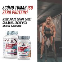 Proteína Aislada de Suero 2kg | 900gr | 0% Azúcares y 0% Grasa | Alta Pureza 89% | Bajo en Carbohidratos | Iso Whey Zero para Masa Muscular | Fácil Digestión con DigeZyme | Sabor Exquisito | Fabricada en España | As American Suplement - details 0