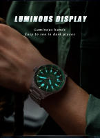 Reloj Automático De Buceo WM Para Hombre Reloj De Pulsera De Acero Inoxidable Resistente Al Agua Con Movimiento Miyota 8215 Reloj De Negocios Welly Merck - details 7