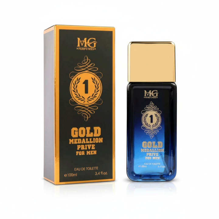 Perfume masculino Gold Medallion Prive Eau de Toilette, fragancia intensa y sofisticada con un aroma elegante y bien definido, ideal para el uso diario o momentos especiales. Presentado en frasco original con estuche. 🚚 Envíos a España 24/48 horas.