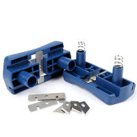 Máquina De Enbande Lateral De Madera Doble Herramienta De Carpintería Manual Para Madera PVC Madera De Plywood Muebles Trimmer De Cabeza Y Cola - details 2