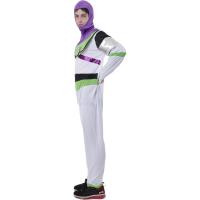 Kebedo Moda Infantil Disfraz Astronauta Espacial, Galaxia, Buzz Lightyear para Niños, Buzz Story, El Hombre del espacio Traje completo Gorro y Mono Enterizo con cremallera para Carnaval Fiesta, Halloween Talla 3 a 12 Años - details 4