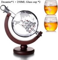 Juego de decantador de whisky (850 ml) Set De Regno de whiskey para helbres-Accesorios para bar en el hogar - details 0
