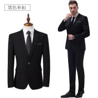 Traje De Novio Para Hombre Estilo Europeo Sólido Y Elegante Conjunto De Blazer Y Pantalones Oficina Y Bodas 2 Piezas Tallas M-6XL - details 8