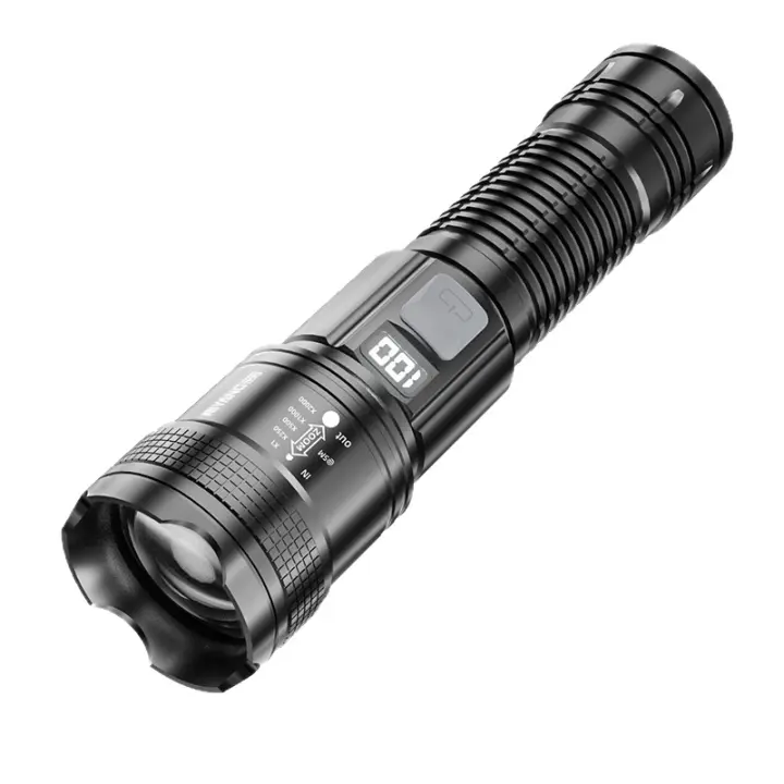 Reflector de patrullaje para exteriores, linterna de luz potente de largo alcance, portátil, recargable, pequeño - 1