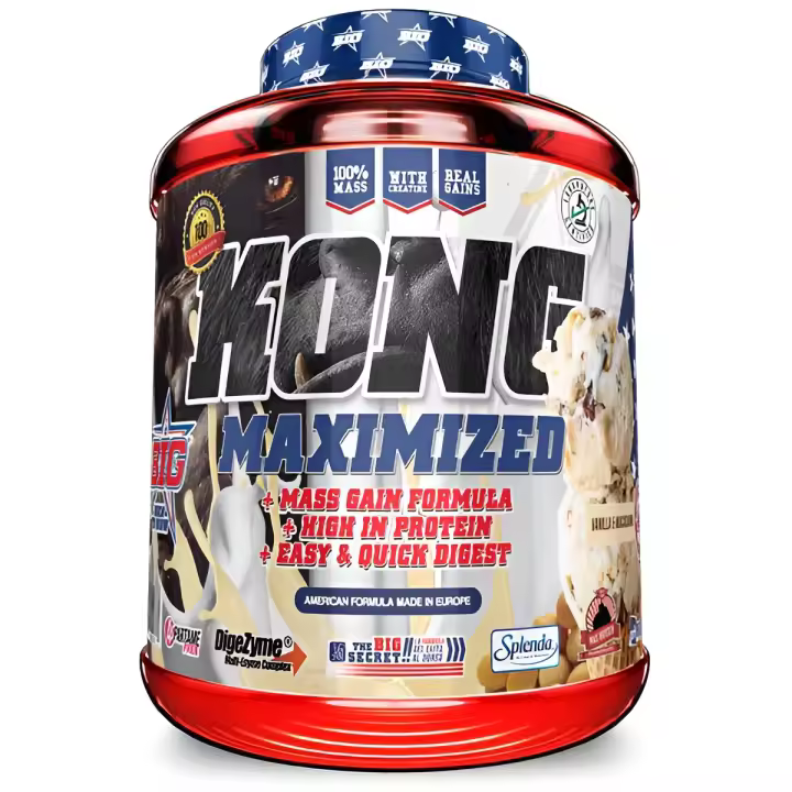 KONG 3kg BIG Subidor de peso con proteina y hidratos de carbono, creatina - 1
