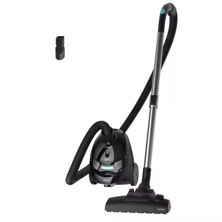 Cecotec Conga Powerbag 2000 Aspiradora con Bolsa de 2L - 800W, Filtrado Eficiente, Accesorios para Muebles y Esquinas - 1