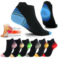 GOMOREON Calcetines De Compresión Para Tobillo 1 Par Unisex Calcetines De Correr Con Soporte De Tobillo Material 60% Poliéster 40% Spandex - details 1